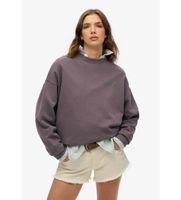 superdry para mujer w2012354a sudadera old school tattoo gris m casual algodon