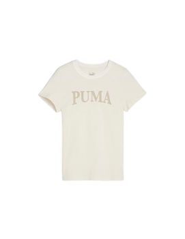 Camiseta Puma Squad Blanco Infantil