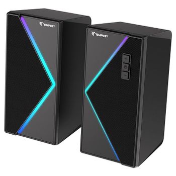 Tempest M40 PRO RGB Master 2.0 Altavoces Gaming con Bluetooth Grises