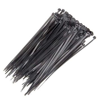 140 X 3.6mm Cable Tie Black Qty 100