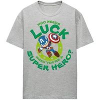 marvel camiseta lucky super hero para mujer