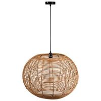 lampara de techo marron d57x41h cm