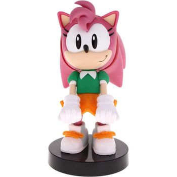 Exquisite Gaming Cable Guy Amy Rose Sonic Sega Base de Carga Multiplataforma