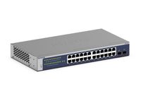 switch netgear gs724tv6 24 puertos gigabit 2 sfp l2l3 rack 1u sin ventilador
