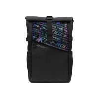 mochila asus para portatil 17r negra poliester resistente al agua estampada