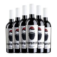 ferro 13 vino tinto hipster puglia 75 cl 13 vol pack de 6 unidades