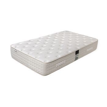 Colchón 90x190 Cm, Purlux, 26cm, Latex, Espuma De Alta Densidad, Firme, Independencia De Lechos, Lado Verano/invierno