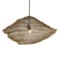 lampara de techo de metal dorado d61 cm