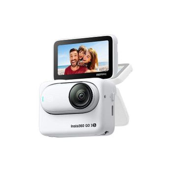 Cámara deportiva Insta360 GO 3S 128GB 4K Ultra HD POV resistente agua blanca