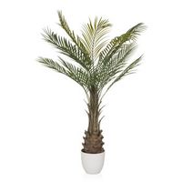 planta artificial  arbol artificial dracaena palmera 120 cm verde hjh office