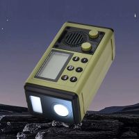 radio de emergencia hanrongda hrd907 con energia solar y manivela bateria portatil de 10000mah bandas de am fm sw lin