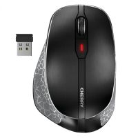 cherry mw 8c ergo raton optico inalambrico 3200dpi negro