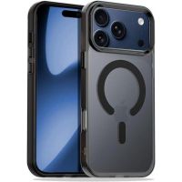 funda para movil cool magnetica silicona negra absorbente de golpes para iphone 17 pro max