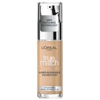 loreal paris true match liquid foundation with spf and hyaluronic acid 30ml various shades - 3c rose beige