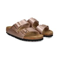 birkenstock sandalias planas mujer - marron talla 36n