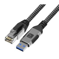 cable de red techly icoc u3a-rj45-020 2 m cat6 usb tipo a a rj-45