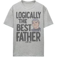 star trek camiseta logically the best father para mujer
