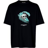 jack  jones camiseta 12256941 jortampa fastrunner2 tee ss crew jnr black para nino