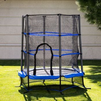 Cama Elástica Up & Down Blue 140 Cm De Chipolino