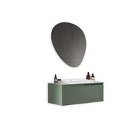 composicion bano 3 piezas venere verde salvia en mdf