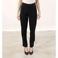 scotch  soda pantalones tailored pleated in stretch quality para mujer