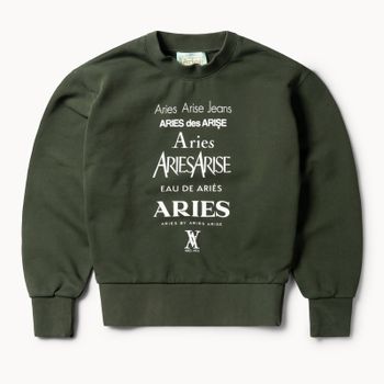 ARIES Perfume Cotton-Jersey Sweatshirt - L