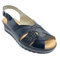 duendy sandalias pies delicados senora 4034 negro para mujer