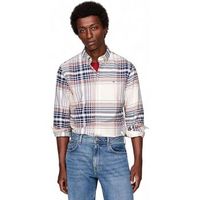 tommy hilfiger camisa manga larga mw0mw35773brl para hombre
