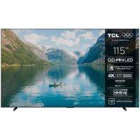 tv tcl qd-mini led 115c7k 115 4k smart tv google tv wifi