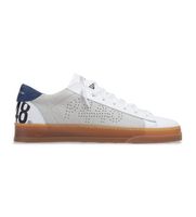 p448 para hombre f24jackc zapatillas jack c gris 41 piel plano cordones casual