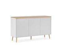 aparador desi 3 puertas color blanco