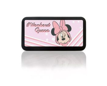 ERT GROUP Patrón de Disney con Licencia Minnie 001 Altavoz Bluetooth, Altavoz portátil de 3 W, micrófono Integrado y Radio FM, Ranura para Tarjeta Micro SD, batería Recargable