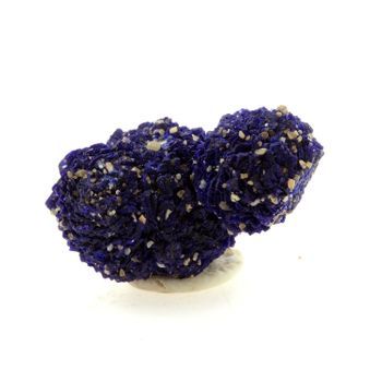 Chessylite - Pierre Natural De Francia, Chessy -les -mines - Azurite Crystal Bleu Deep | 35.74 Ct - Certificado De Autenticidad Incluido | 24 X 16 X
