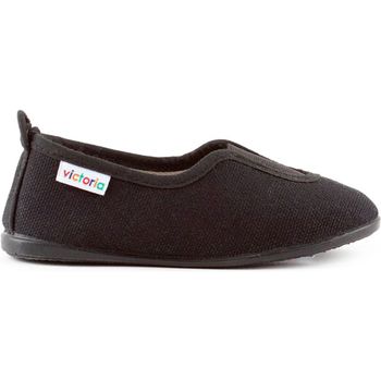 Victoria Pantuflas 104857 negro para niña