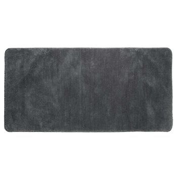 Alfombra De Baño Angora Gris 70x140 Cm Sealskin