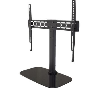 ADTTS0311 405 mm Table Top TV Stand with Bracket - Black, Black