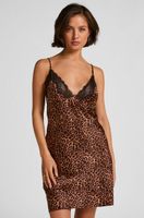 hunkemoller camison leopardo gabrielle negro