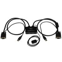 2port cable kvm with vga usb