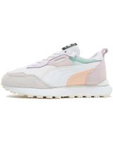 de puma 387672-08 rider future vintage puma white-lavender fog