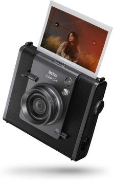 Cámara Digital Compacta Fujifilm Instax Wide EVO Sensor Digital 10 Efectos Lente Pantalla Trasera