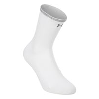 under armour velociti lite crew  calcetines para correr unisex-blanco blanco