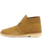 de clarks originals desert boot dark olive leather - 41 1-2 brown