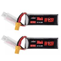 bateria lipo uruav 76v 300mah 80c160c 2s hv 435v de 2 piezas con conector xt30 para quadcopter betafpv whoop