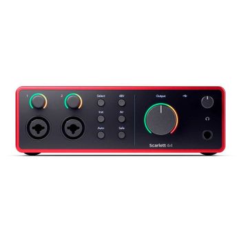 Focusrite Scarlett 4i4 4th Gen Interface De Audio