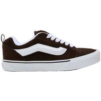 vans deportivas moda knu skool brown  wh para hombre