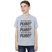 the big bang theory tops y camisetas knock knock penny para nino