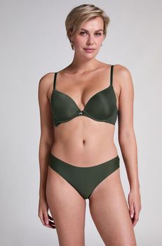 Hunkemöller Brasileña Invisible Lace Back Verde