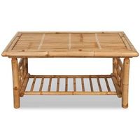 mesa de centro 90x50x45 cm bambu