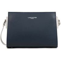 lancaster bolso bolso trotteur con cremallera s smooth azul oscuro - crudo para mujer