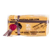 turron de jijona con 74 de almendra marcona nacional el maximo